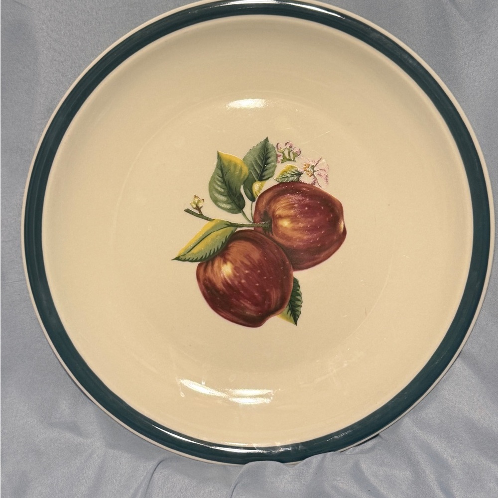 Casuals Apple Fruit Platter 12”Made by China Pearl Farmhouse Style